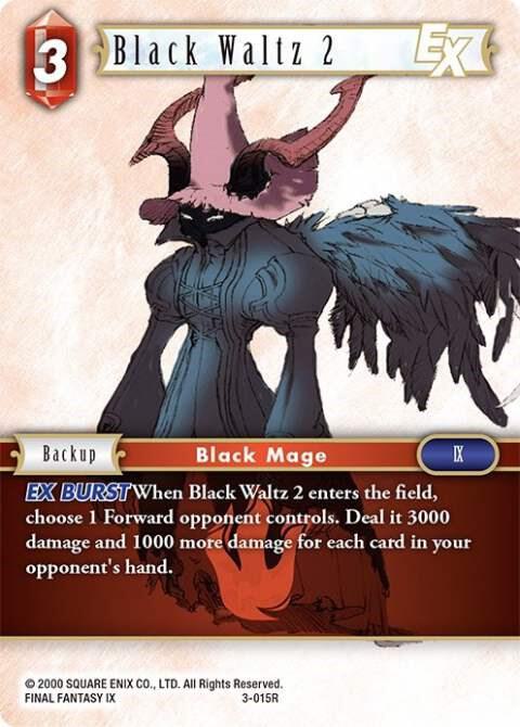 Black Waltz 2 EX, Opus III 3-015R