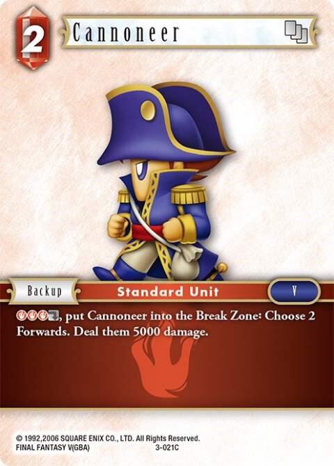 Cannoneer (3-021C), Opus III 3-021C