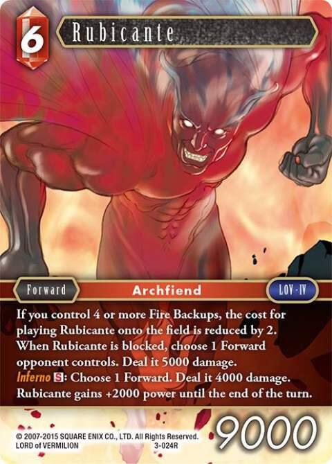 Rubicante, Opus III 3-024R