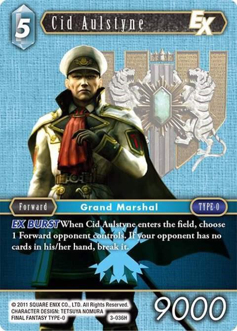 Cid Aulstyne EX, Opus III 3-036H
