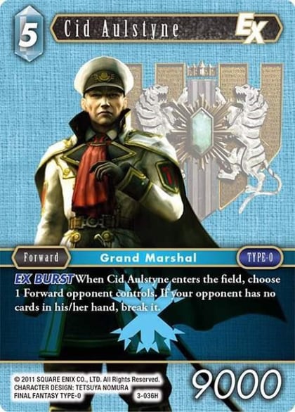 Cid Aulstyne EX, Opus III 3-036H