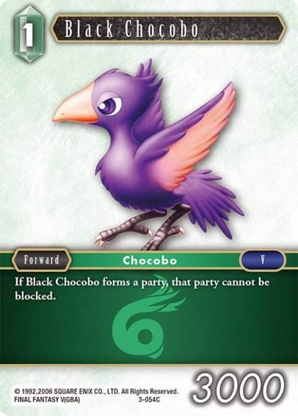 Black Chocobo, Opus III 3-054C