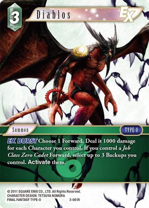 Diablos EX, Opus III 3-061R
