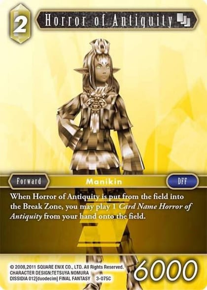 Horror of Antiquity, Opus III 3-075C