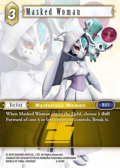 Masked Woman, Opus III 3-076R