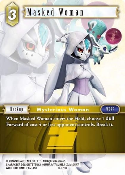 Masked Woman, Opus III 3-076R