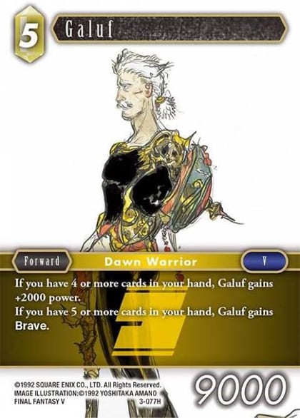 Galuf, Opus III 3-077H
