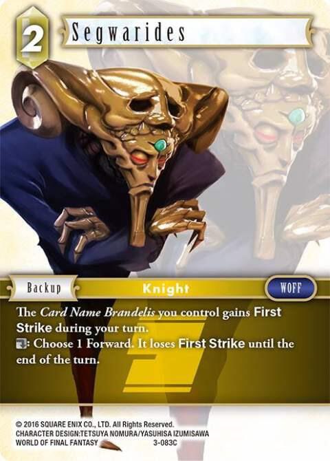 Segwarides, Opus III 3-083C