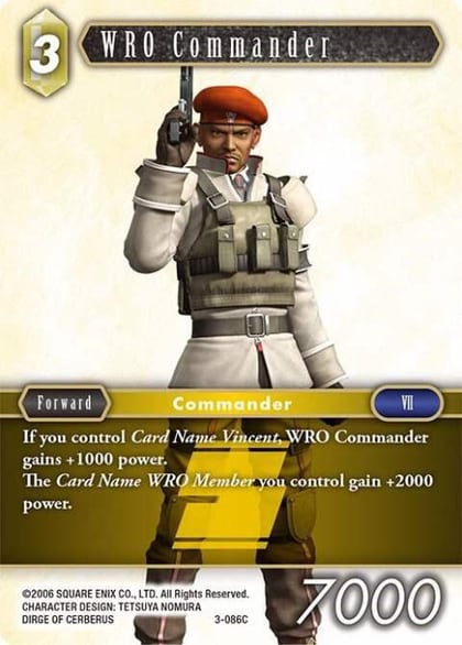 WRO Commander, Opus III 3-086C