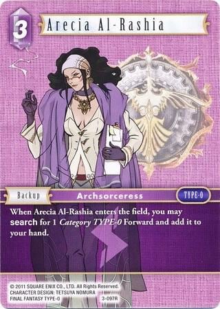 Arecia Al-Rashia, Opus III 3-097R