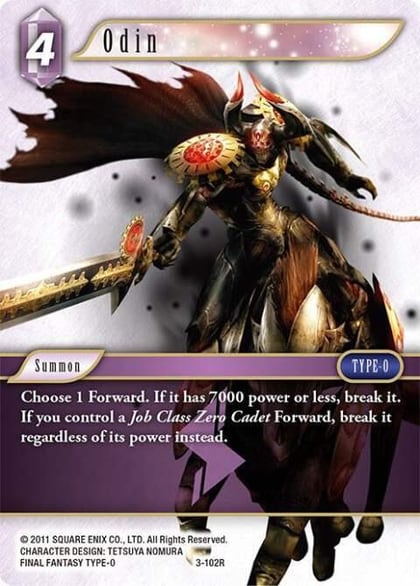 Odin, Opus III 3-102R