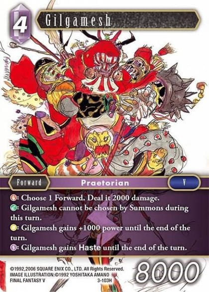 Gilgamesh, Opus III 3-103H