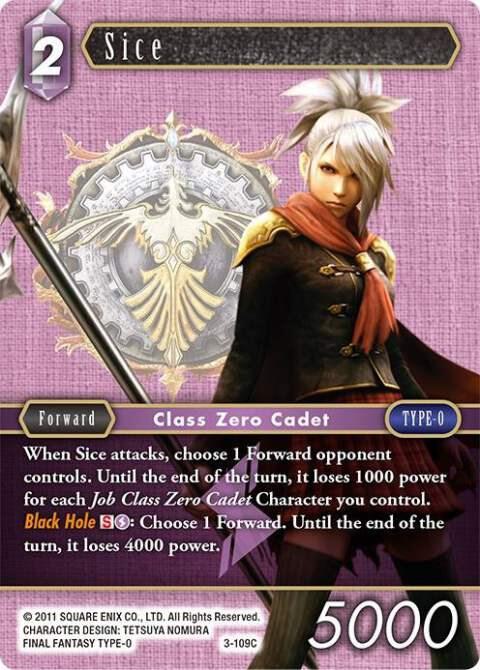 Sice, Opus III 3-109C