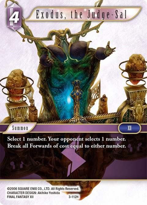 Exodus, the Judge-Sal, Opus III 3-112H
