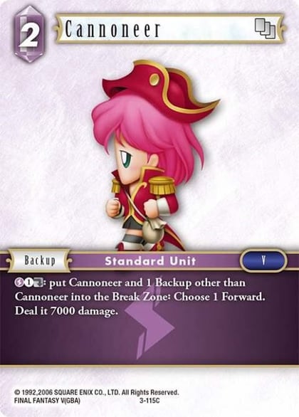 Cannoneer (3-115C), Opus III 3-115C