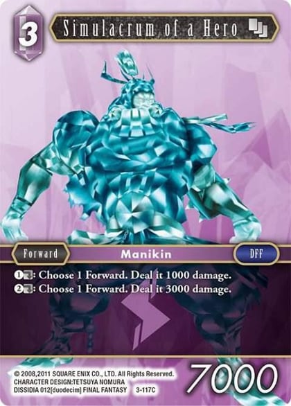 Simulacrum of a Hero, Opus III 3-117C