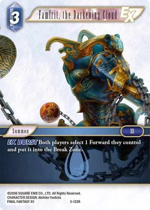 Famfrit, the Darkening Cloud EX, Opus III 3-123R