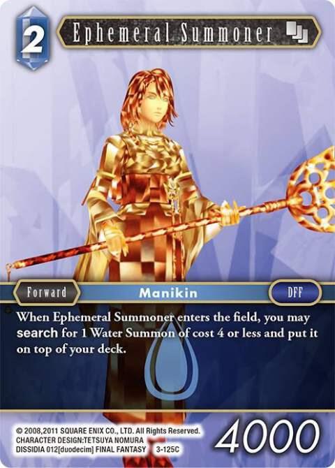 Ephemeral Summoner, Opus III 3-125C