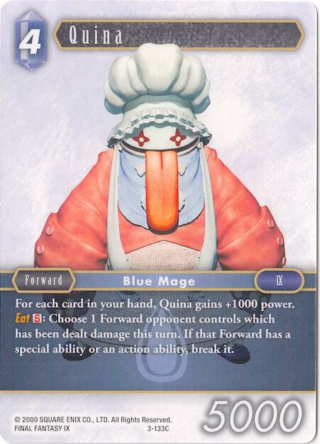Quina, Opus III 3-133C