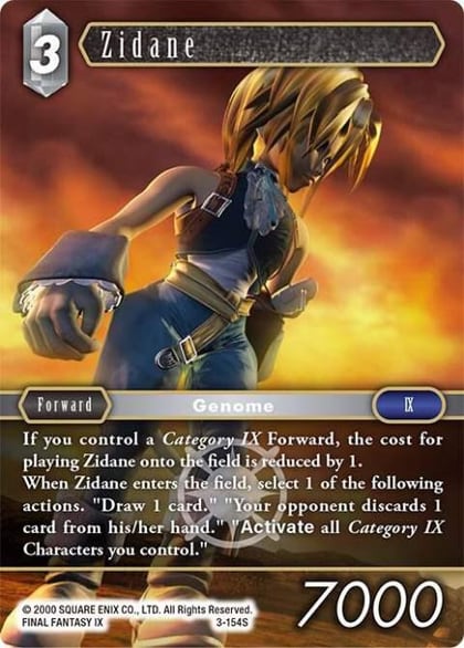 Zidane (Starter), Opus III 3-154S