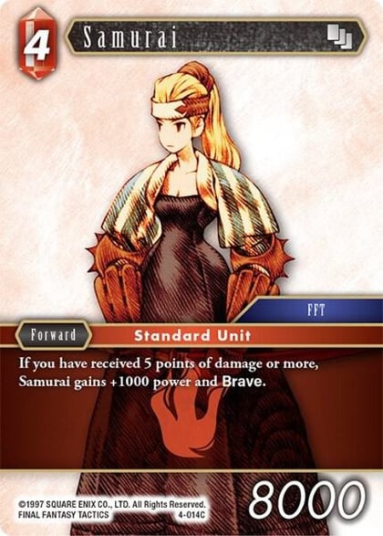 Samurai, Opus IV 4-014C