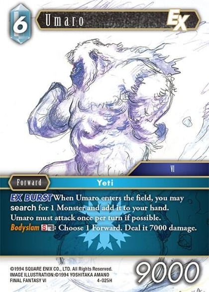 Umaro EX, Opus IV 4-025H