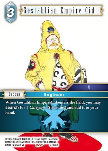 Gestahlian Empire Cid, Opus IV 4-026H