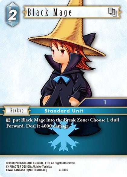 Black Mage (4-030C), Opus IV 4-030C