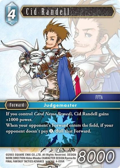 Cid Randell, Opus IV 4-035R