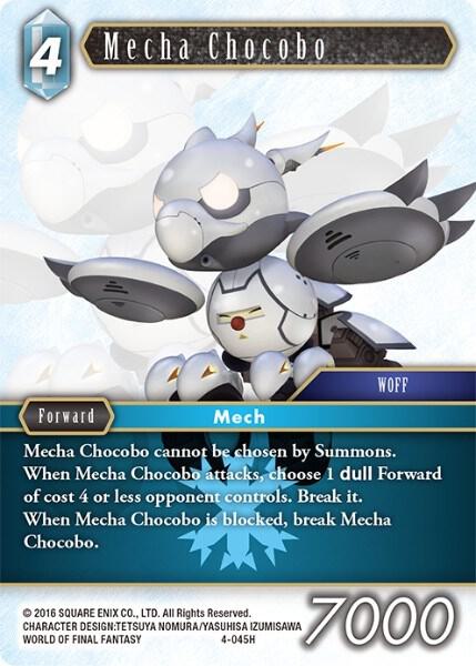 Mecha Chocobo, Opus IV 4-045H