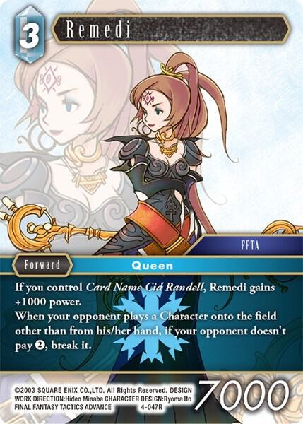 Remedi, Opus IV 4-047R