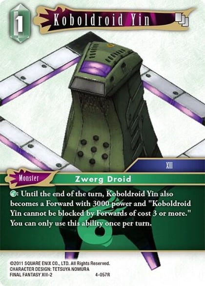 Koboldroid Yin, Opus IV 4-057R