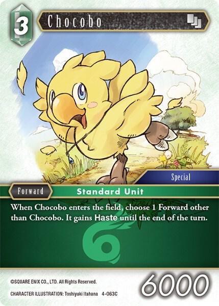 Chocobo (4-063C), Opus IV 4-063C