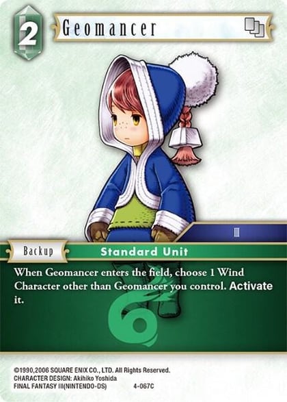 Geomancer, Opus IV 4-067C