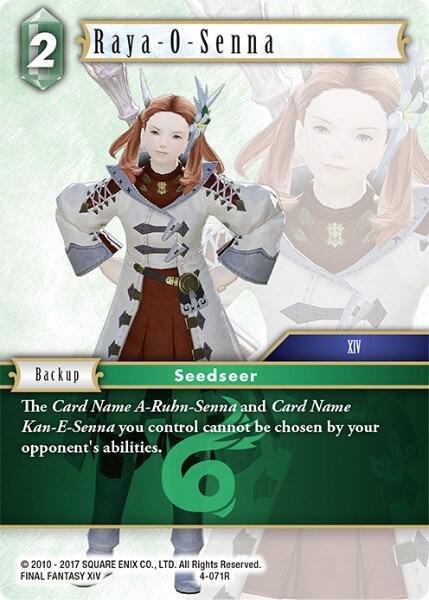 Raya-O-Senna, Opus IV 4-071R