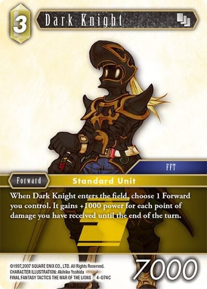 Dark Knight, Opus IV 4-074C