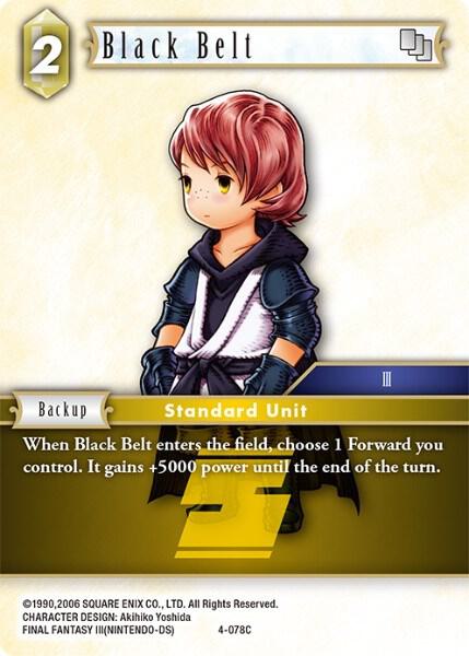 Black Belt, Opus IV 4-078C