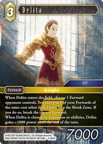 Delita, Opus IV 4-087R