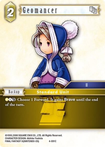 Geomancer (4-091C), Opus IV 4-091C
