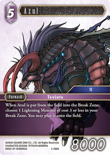 Azul, Opus IV 4-098H