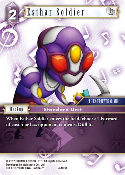 Esthar Soldier, Opus IV 4-100C
