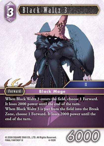 Black Waltz 3, Opus IV 4-102R