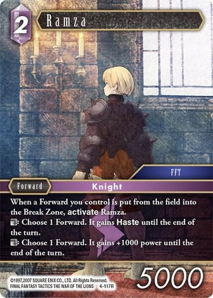 Ramza, Opus IV 4-117R
