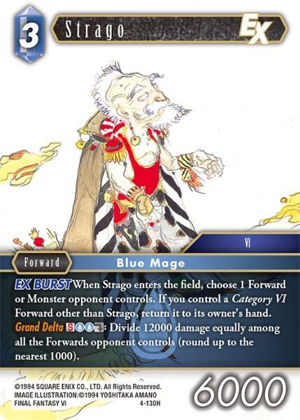 Strago EX, Opus IV 4-130H