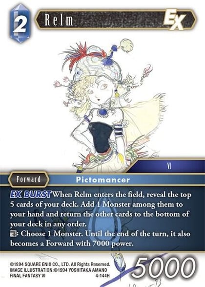 Relm EX, Opus IV 4-144H