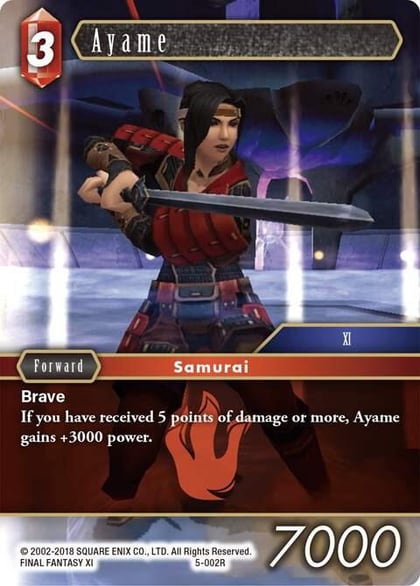 Ayame, Opus V 5-002R