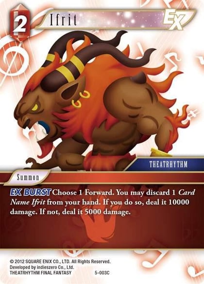 Ifrit EX, Opus V 5-003C