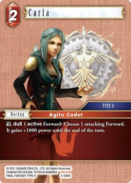 Carla, Opus V 5-006R