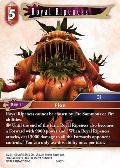 Royal Ripeness, Opus V 5-007H