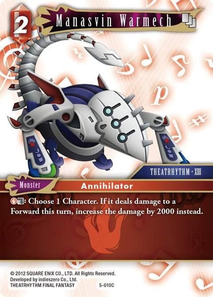 Manasvin Warmech, Opus V 5-010C